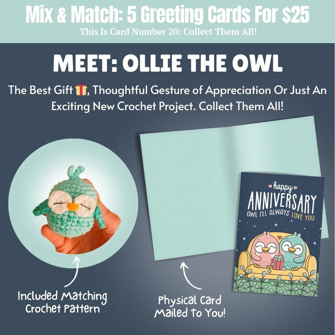 Mega Bundle: 32 Crochet Greeting Cards & Matching Patterns Bundle - Image 108
