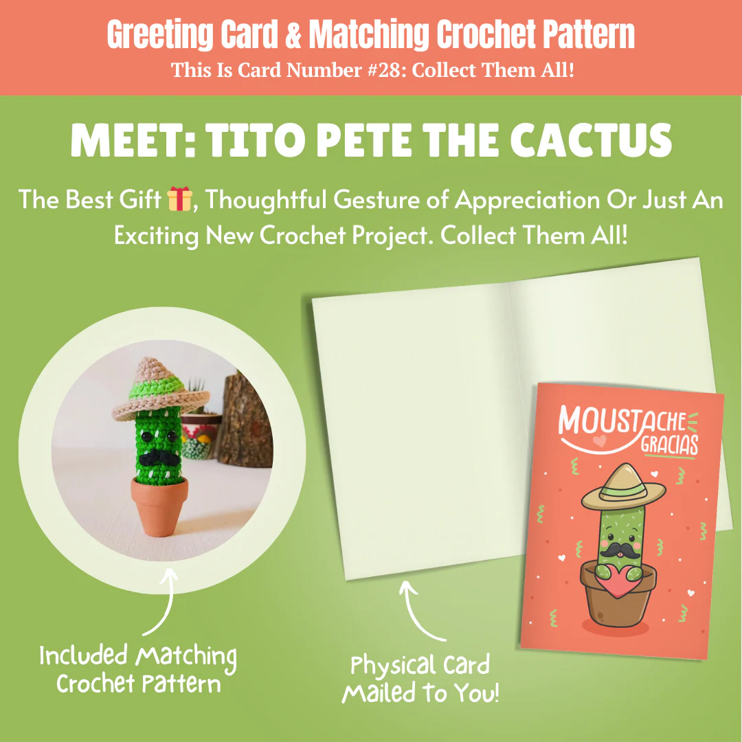 Mega Bundle: 32 Crochet Greeting Cards & Matching Patterns Bundle - Image 118