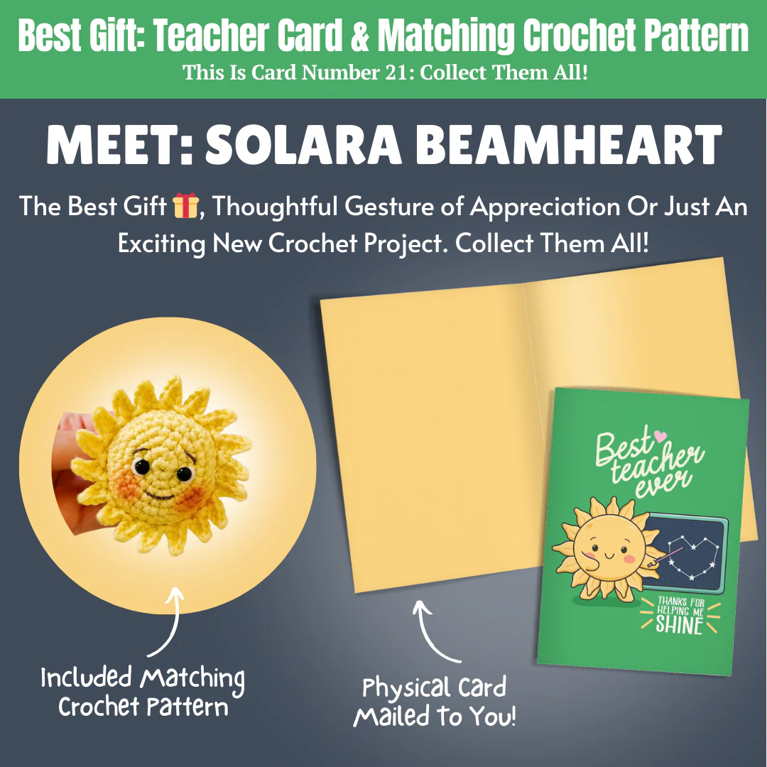 Mega Bundle: 32 Crochet Greeting Cards & Matching Patterns Bundle - Image 95