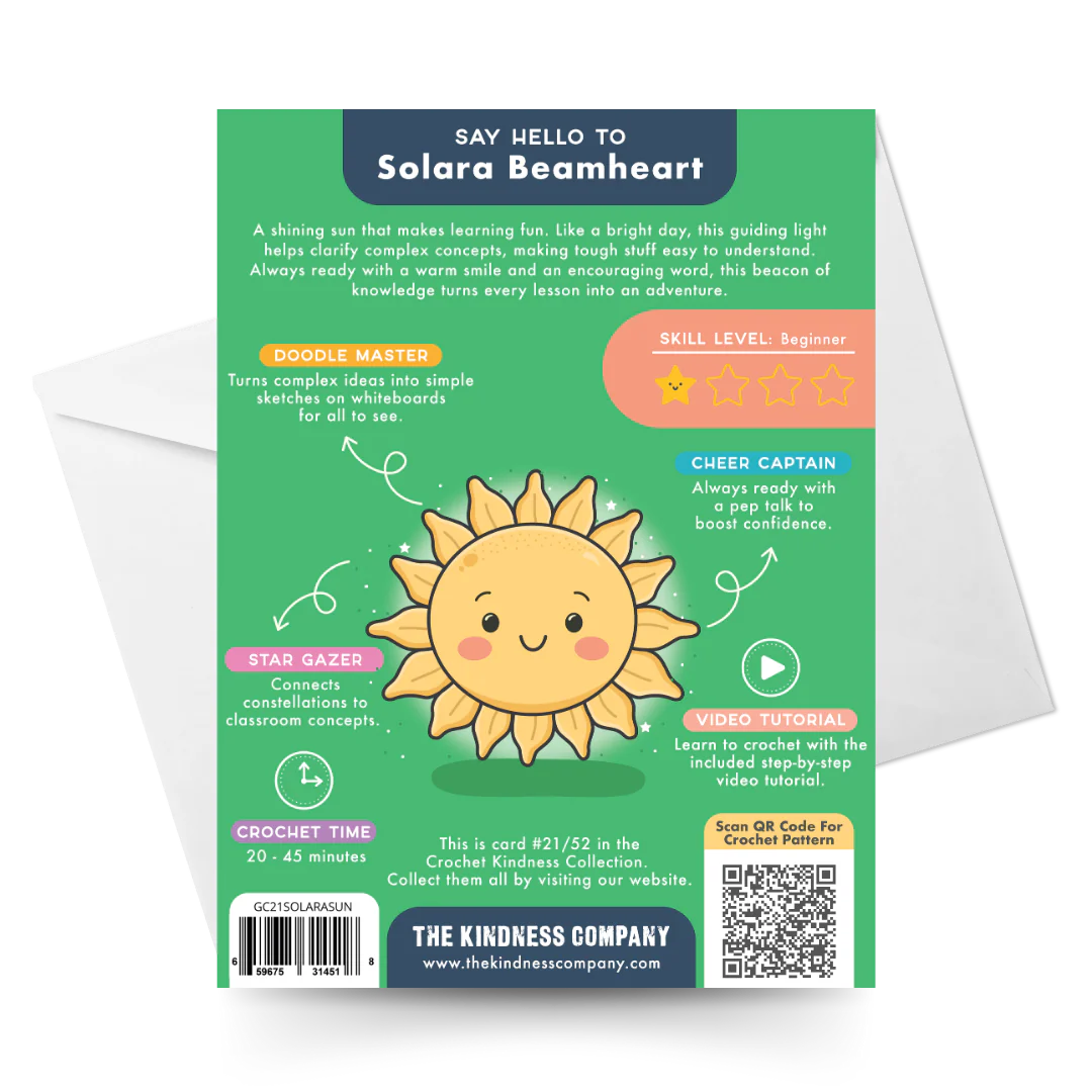 Quick Crochet Pattern & Card Bundle - Get 8 Acts Of Crochet Kindness Greeting Cards and Patterns - Image 14