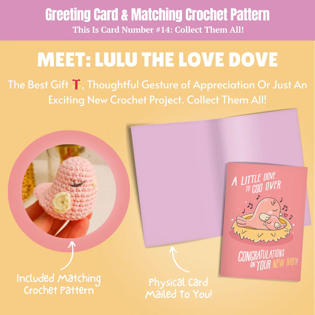 Quick Crochet Pattern & Card Bundle - Get 8 Acts Of Crochet Kindness Greeting Cards and Patterns - Image 18