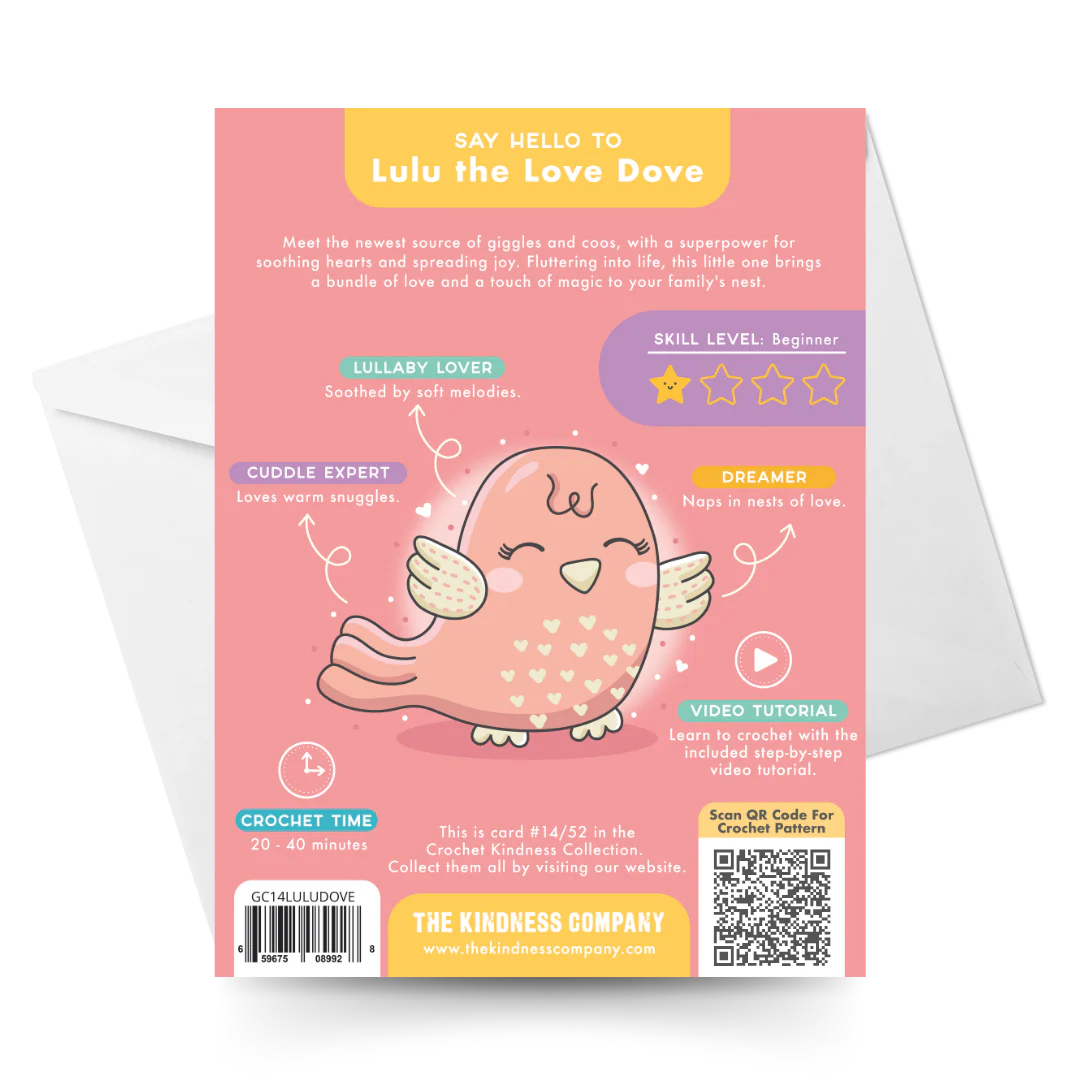 Quick Crochet Pattern & Card Bundle - Get 8 Acts Of Crochet Kindness Greeting Cards and Patterns - Image 19
