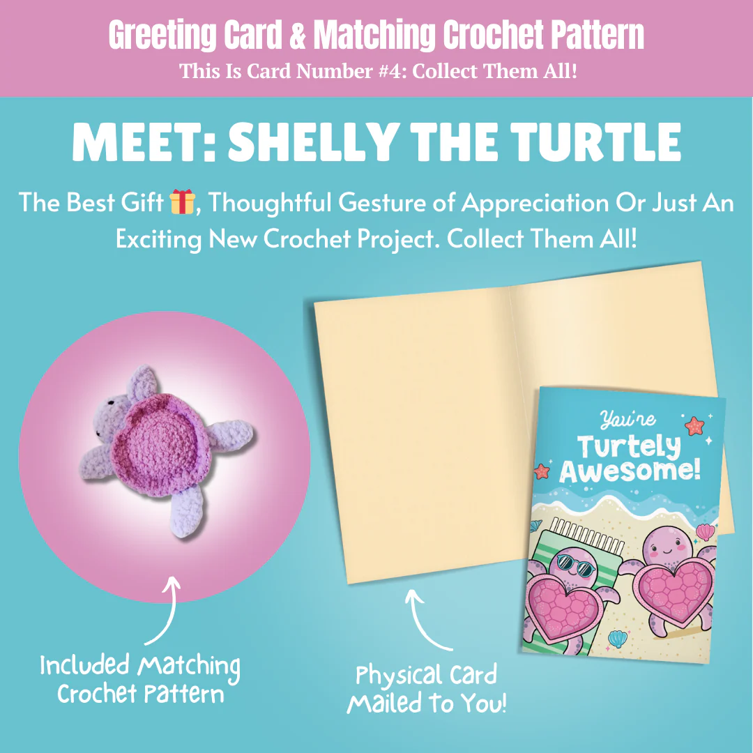 Quick Crochet Pattern & Card Bundle - Get 8 Acts Of Crochet Kindness Greeting Cards and Patterns - Image 8