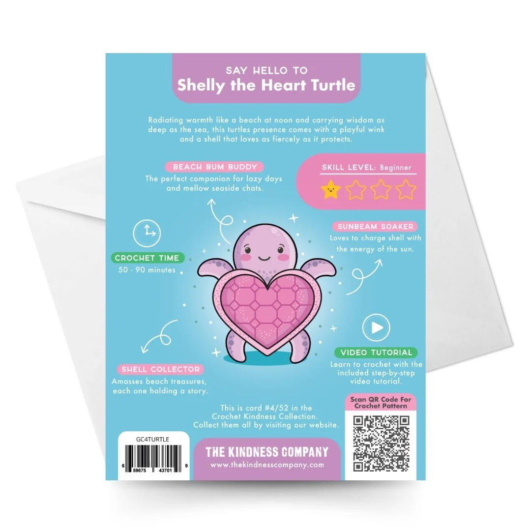 Quick Crochet Pattern & Card Bundle - Get 8 Acts Of Crochet Kindness Greeting Cards and Patterns - Image 9
