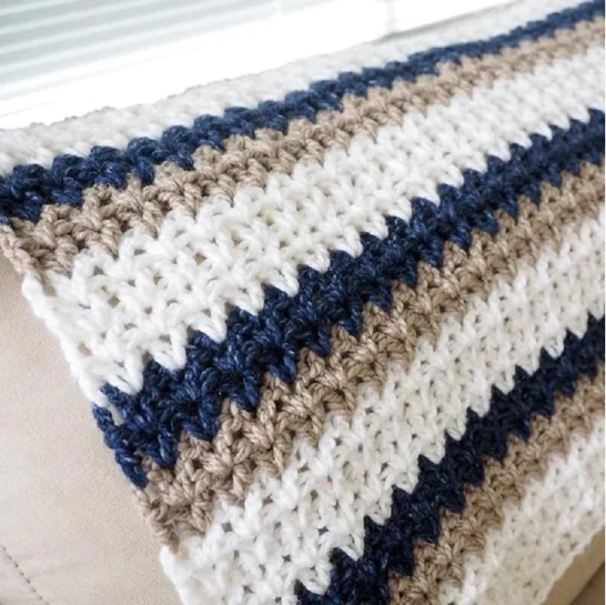 Lily's "Done in a Day" Baby Blanket Crochet Pattern - Image 4