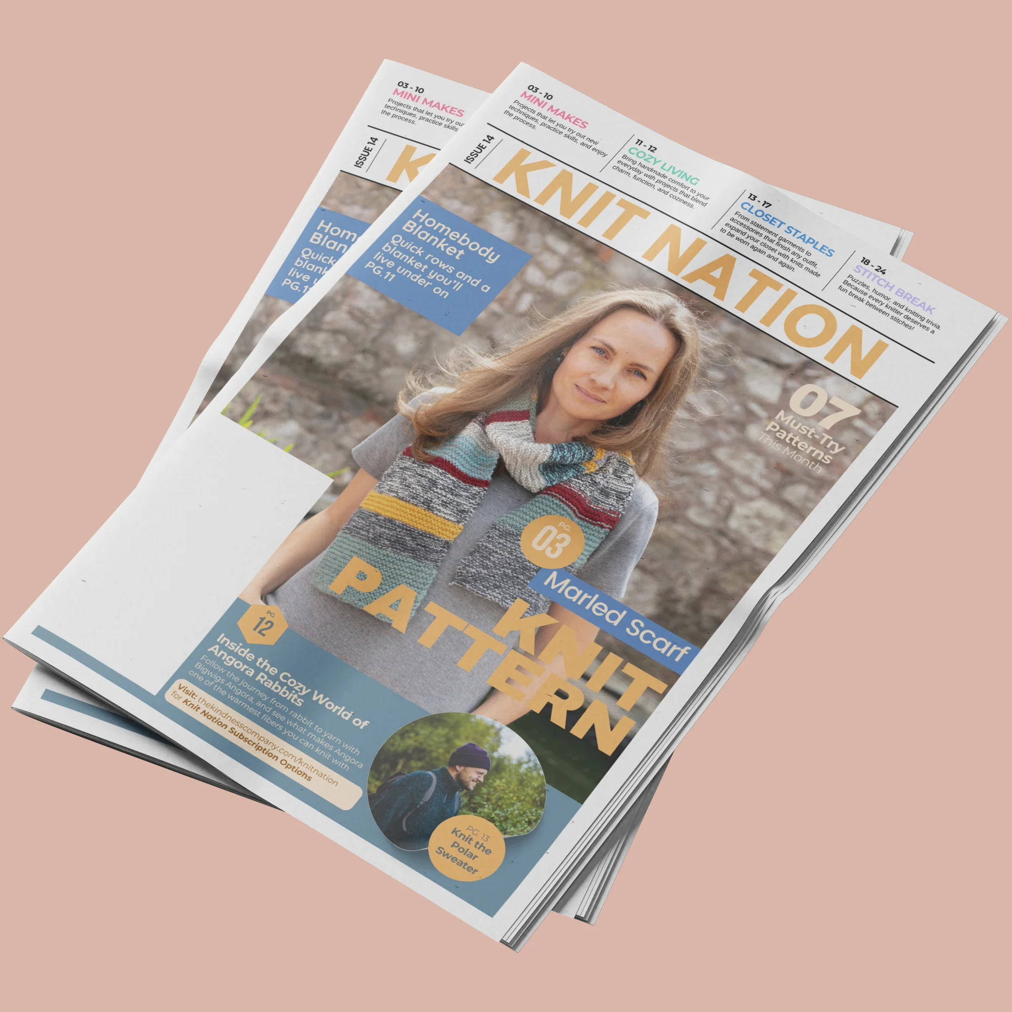 Knit Nation: Back Issue Bundle (Issues 1–15) - Image 2