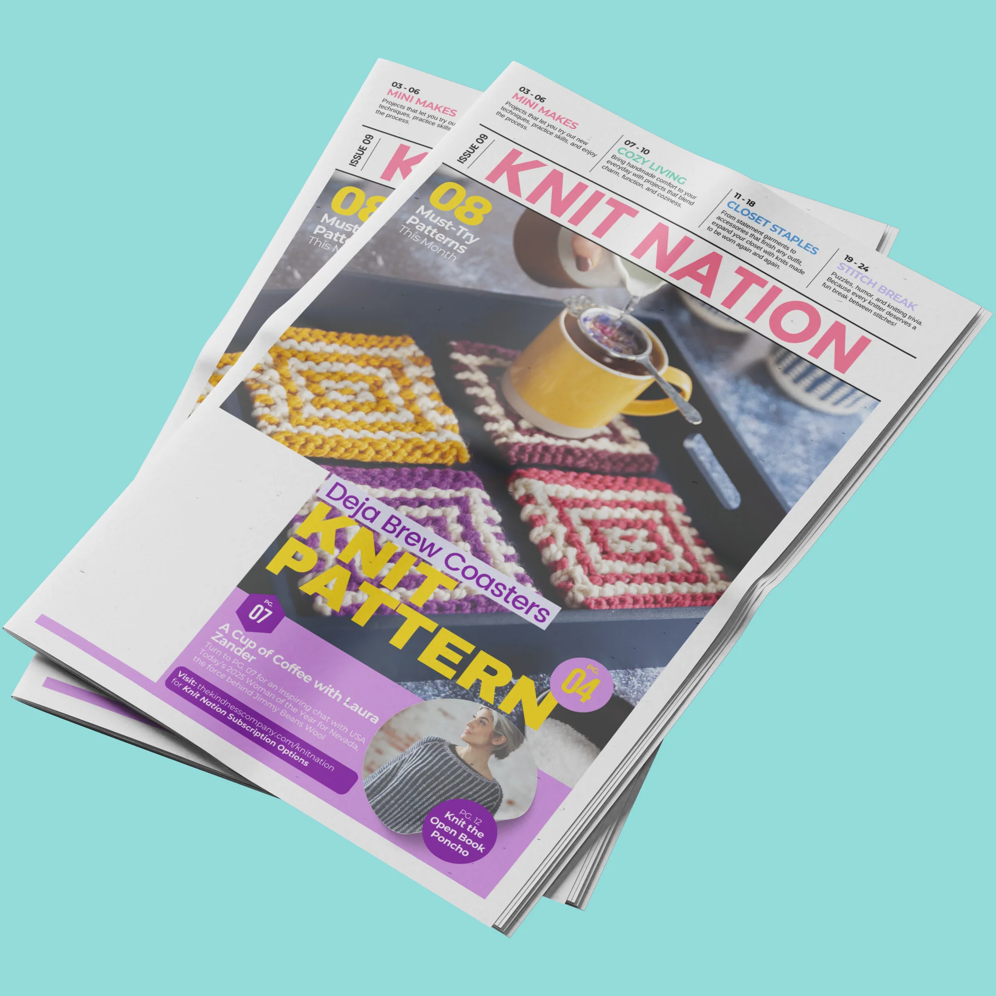 Knit Nation: Back Issue Bundle (Issues 1–15) - Image 7