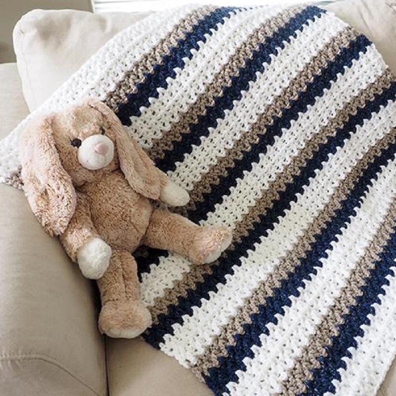 Gift: Lily's 'Done in a Day' Baby Blanket Crochet Pattern