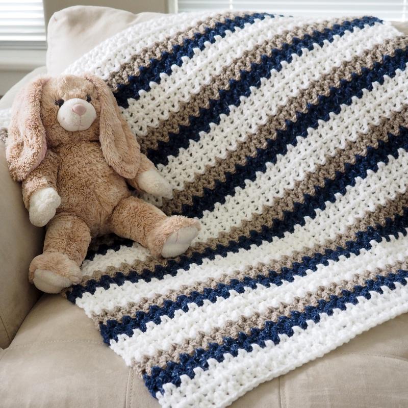 Gift: Lily's 'Done in a Day' Baby Blanket Crochet Pattern - Image 3
