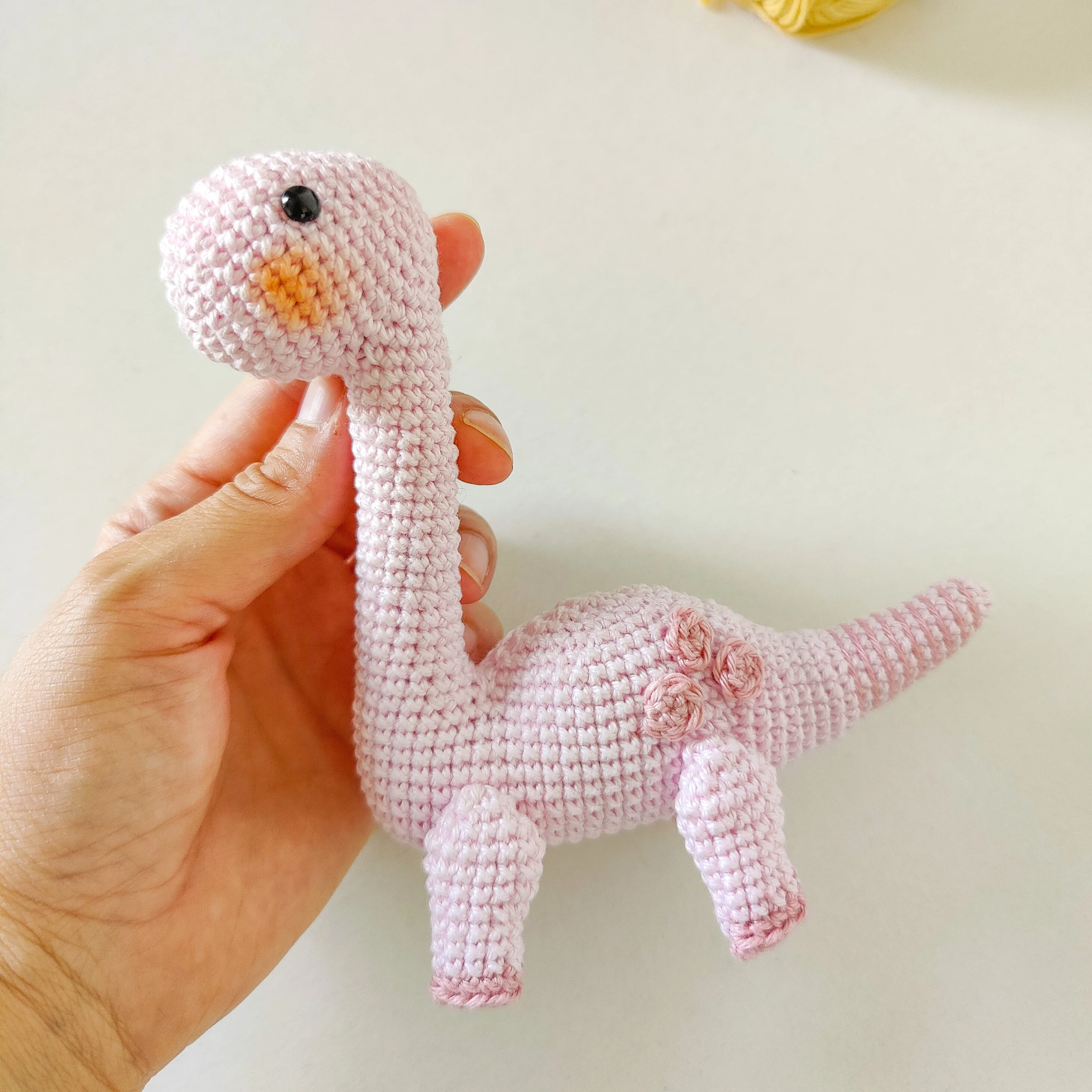 Alan the Alamosaurus Crochet Pattern