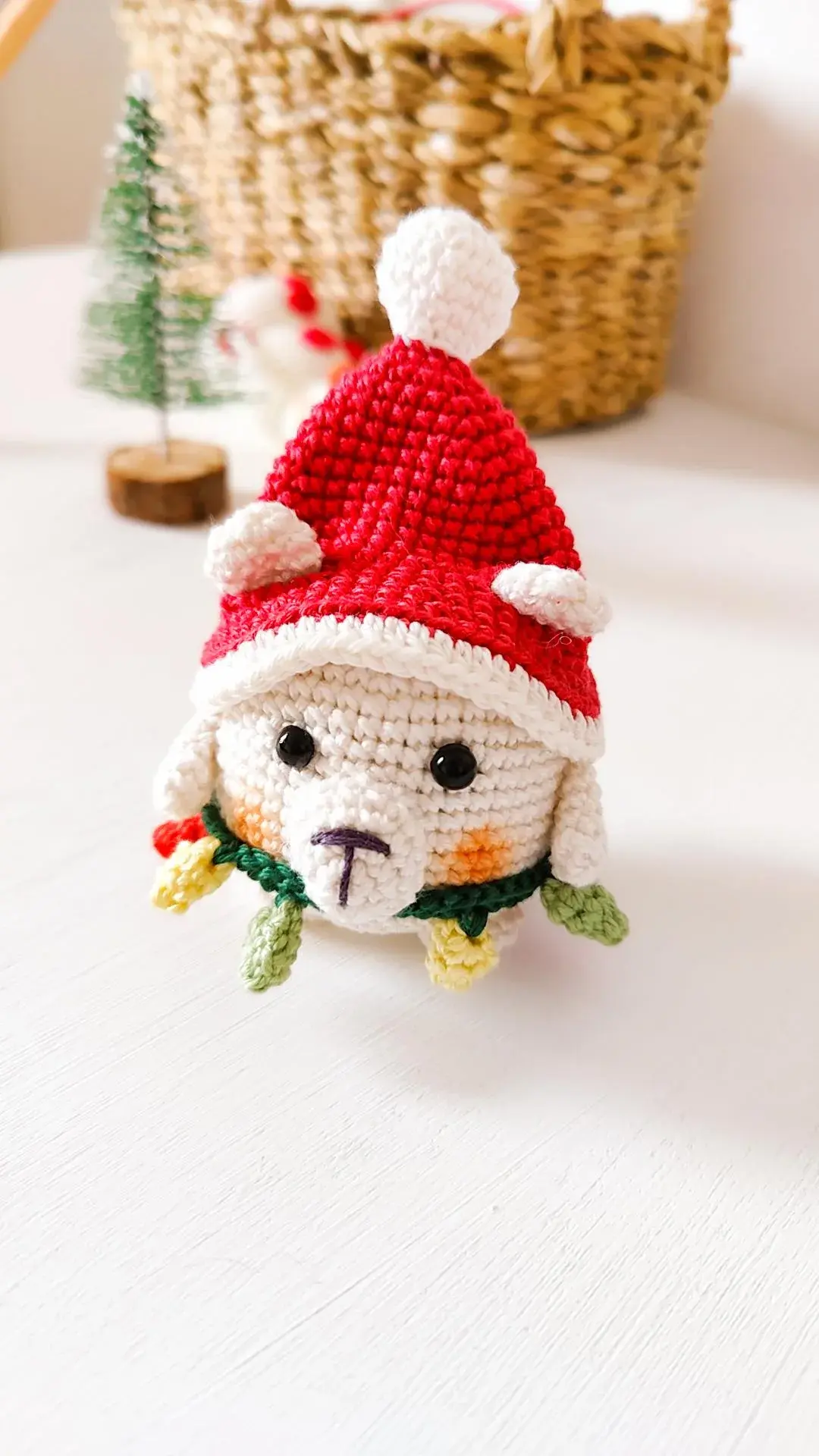 Percy the Christmas Polar Bear Crochet Pattern - Image 2