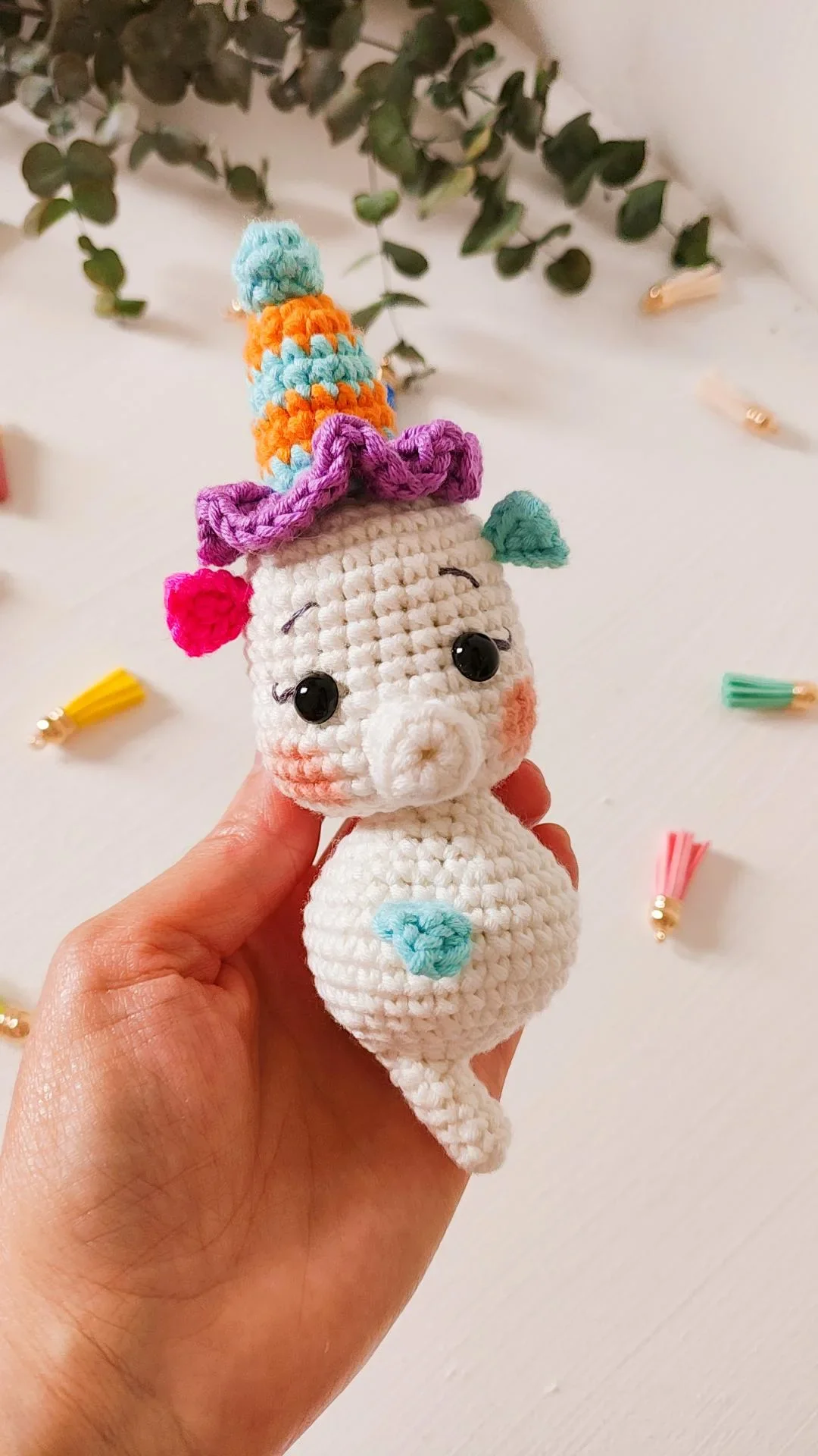 Sassy the Seahorse Crochet Pattern - Image 2