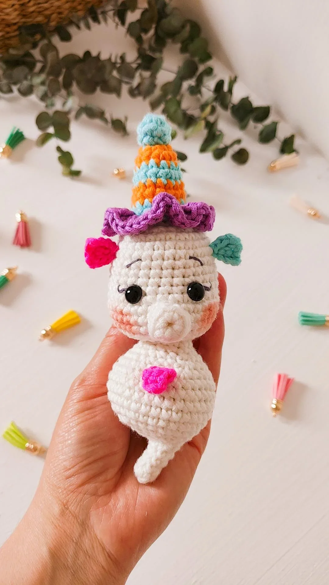 Sassy the Seahorse Crochet Pattern - Image 3