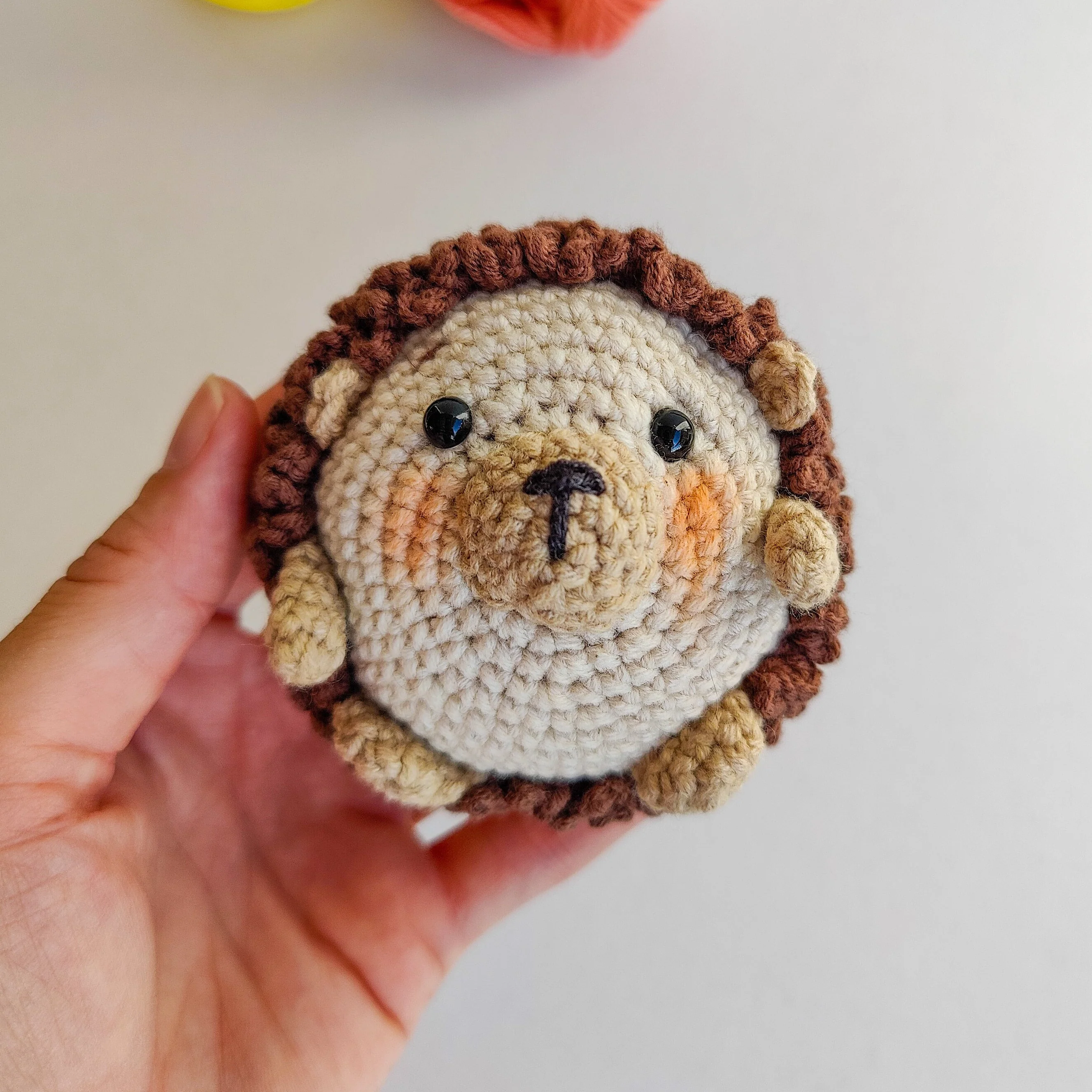 Baby Hattie the Hedgehog Crochet Pattern