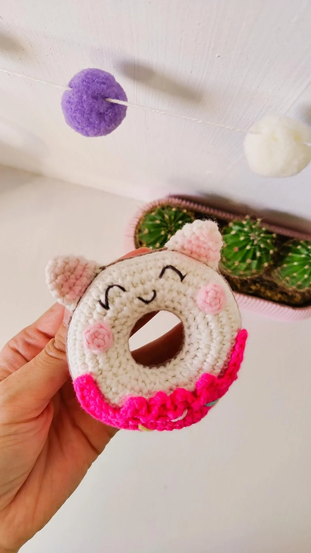 Patrick The Sheep, Barbell Bun Bun, Sassy The Seahorse & Daphne The Donut Crochet Pattern & Matching Greeting Cards Bundle - Image 16