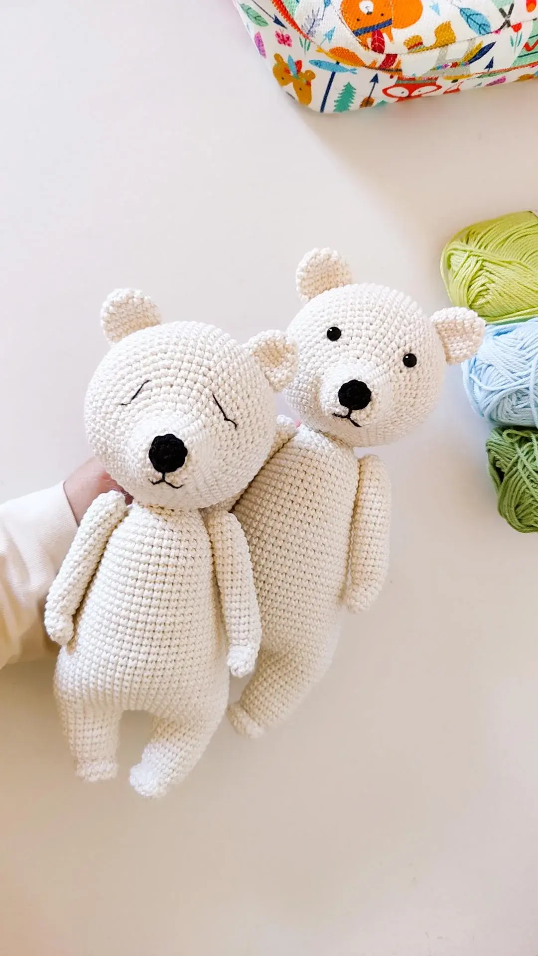 Poppy & Percy Polar Bear Dinosaur Discovery Pattern Bundle - Image 2