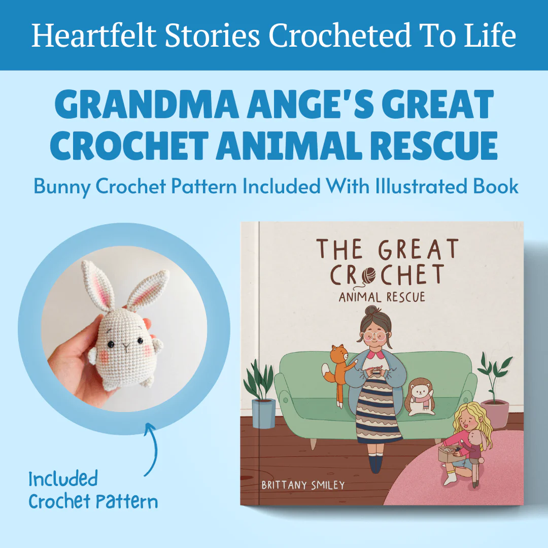 The Great Crochet Animal Rescue Illustrated Book & Bunny Crochet Pattern - Image 26